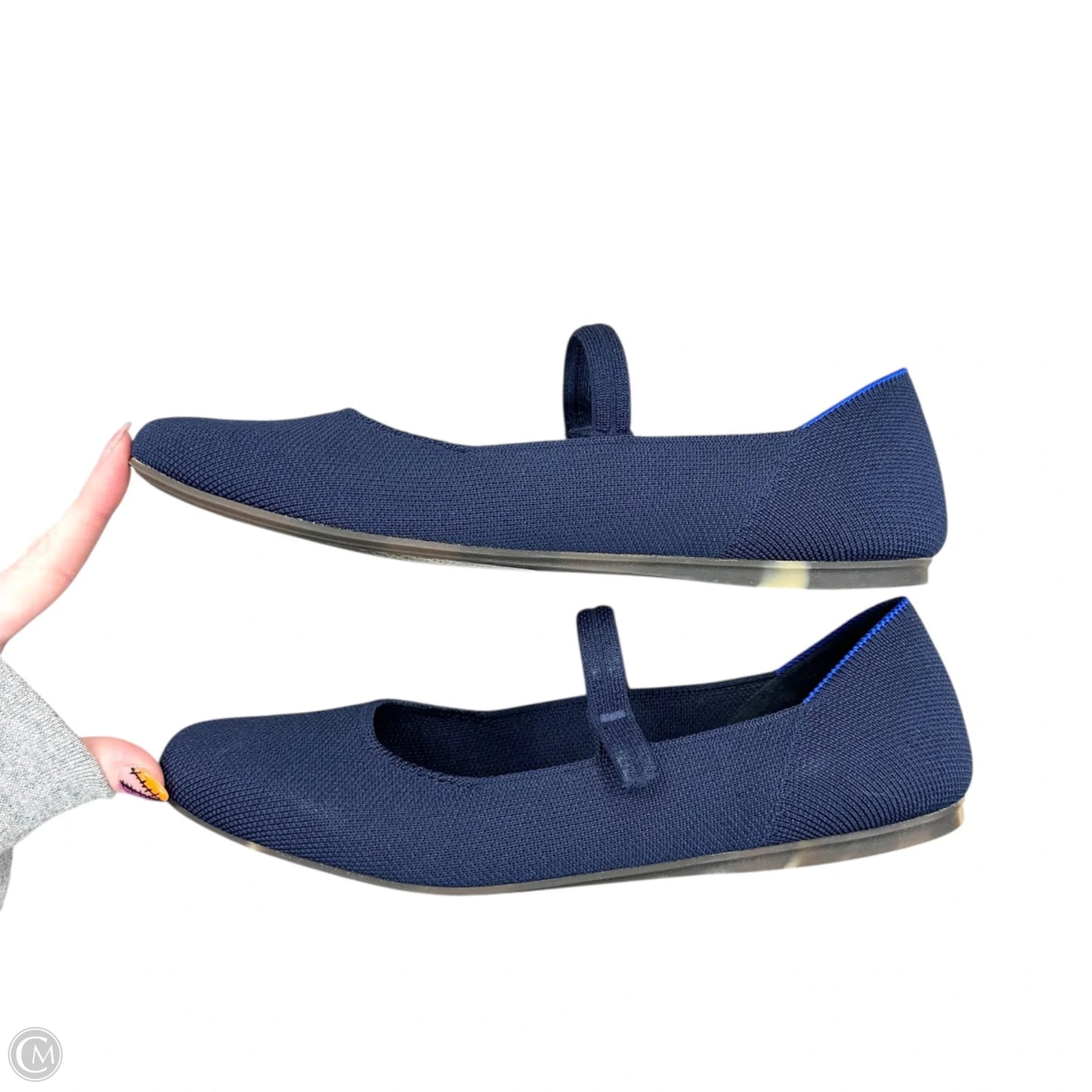 Shoes Flats By Rothys In Navy, Size: 9