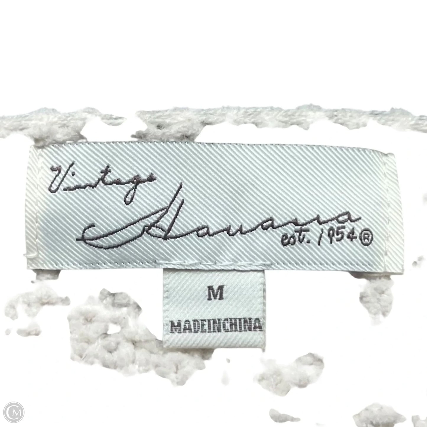 Sweater By Vintage Havana In Black & Cream, Size: M