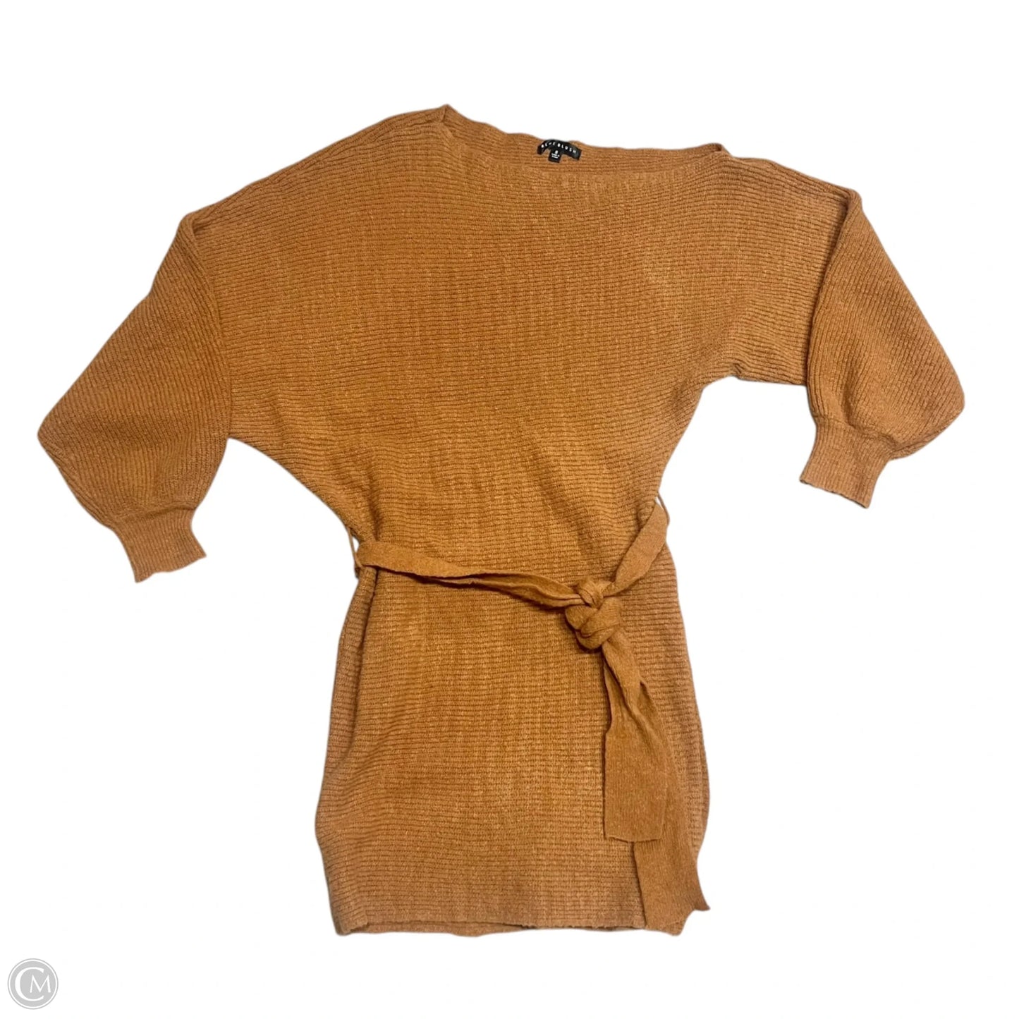 Dress Sweater By Blue Blush In Brown, Size: S