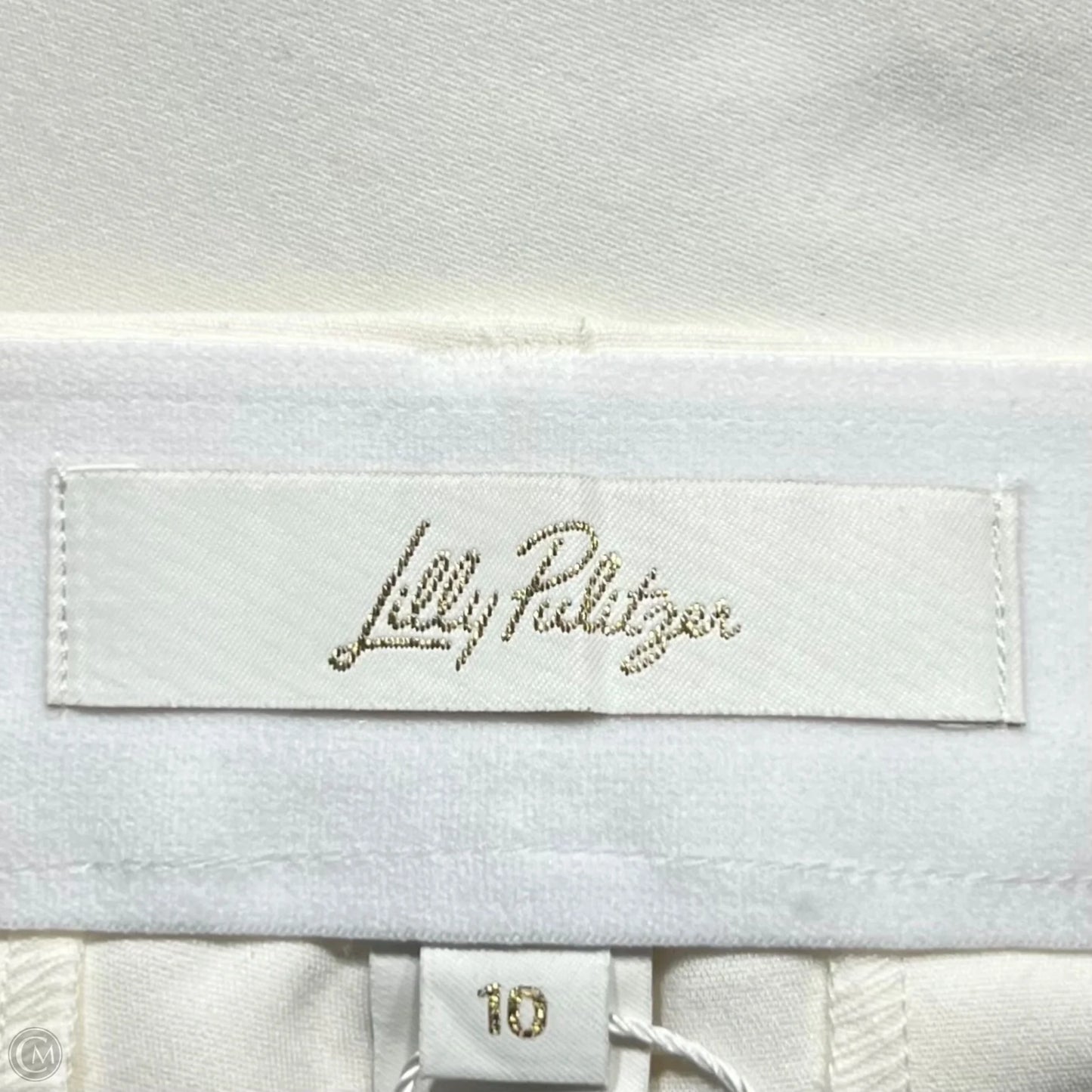 Pants Designer By Lilly Pulitzer In Cream, Size: 10