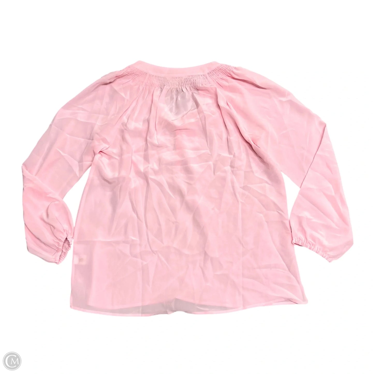 Top Long Sleeve Designer By Lilly Pulitzer In Peach, Size: L