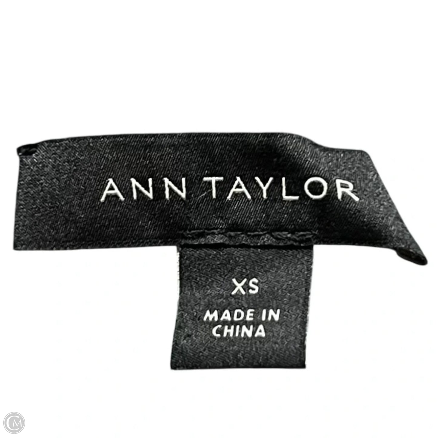 Dress Sweater By Ann Taylor In Cream & Grey, Size: Xs