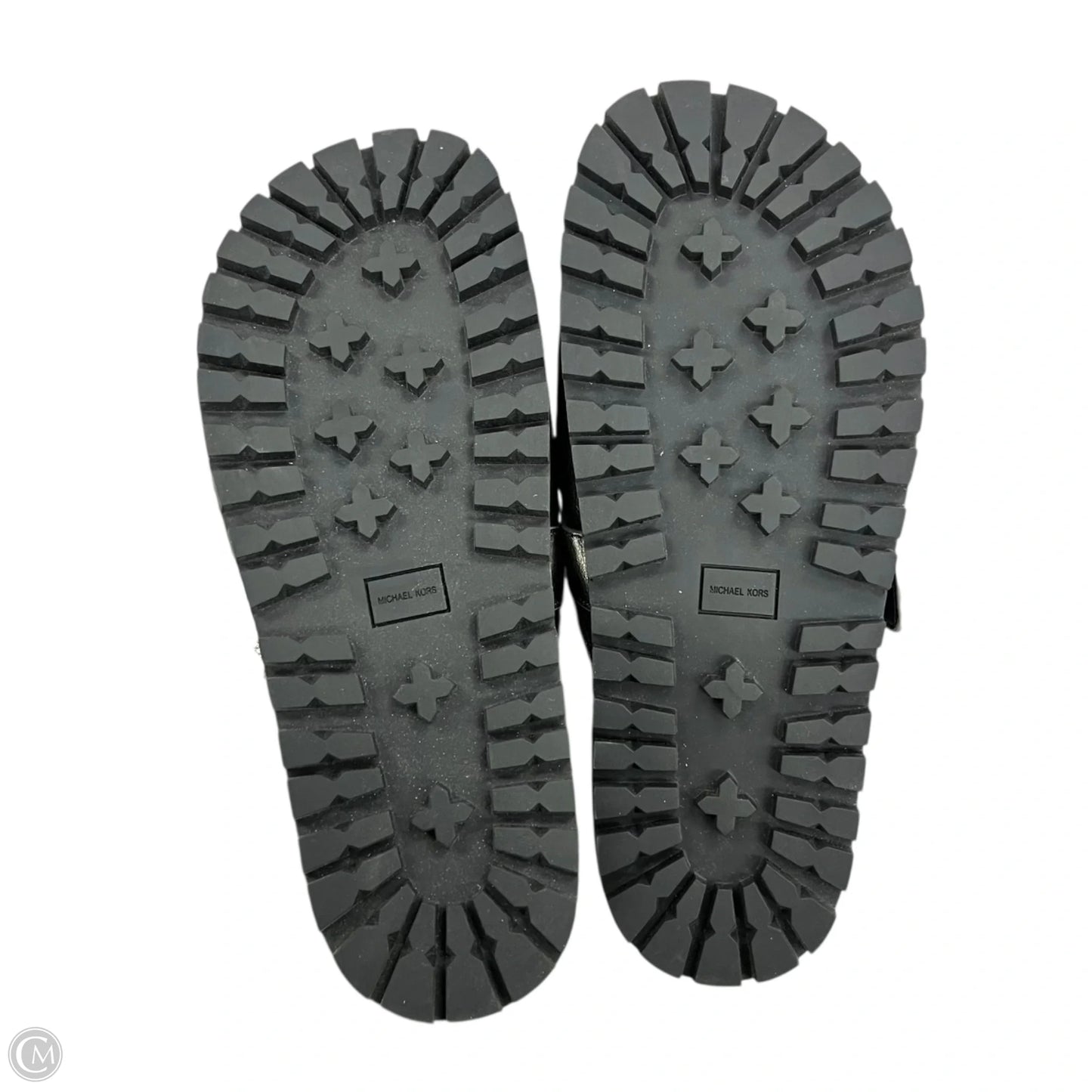 Shoes Flats By Michael By Michael Kors In Silver, Size: 8