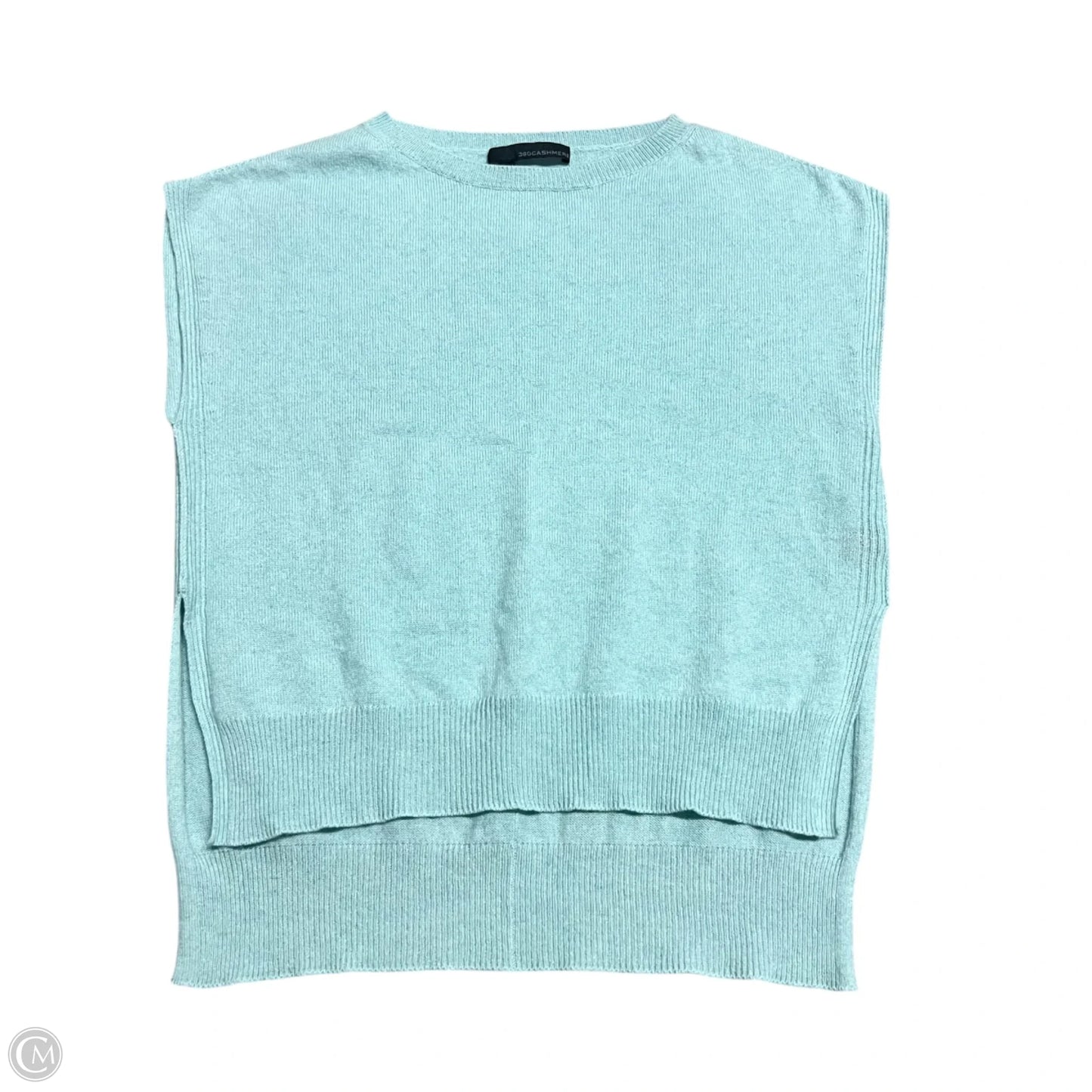 Sweater Short Sleeve By 360cashmere In Blue, Size: S