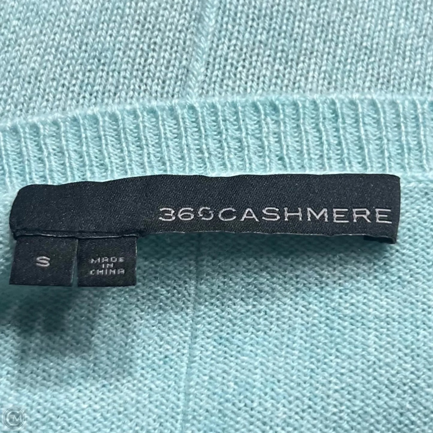 Sweater Short Sleeve By 360cashmere In Blue, Size: S