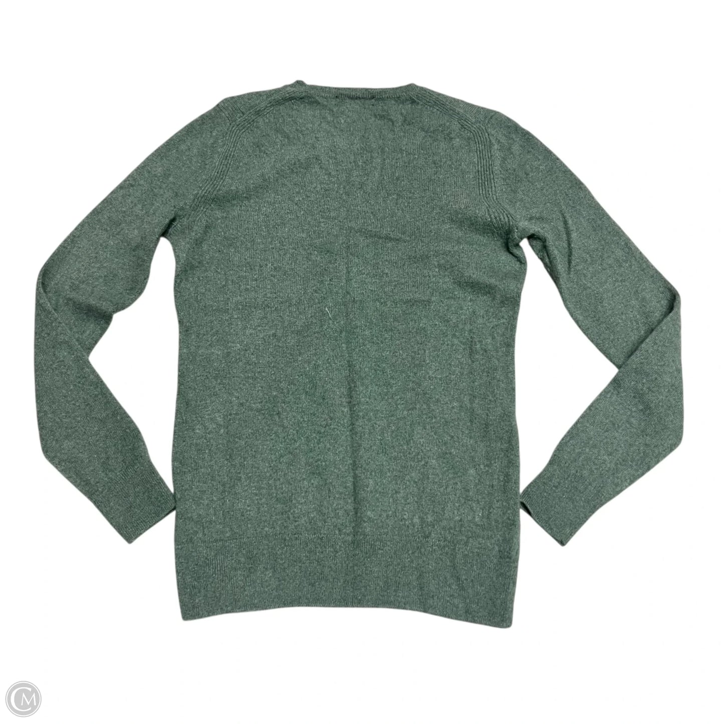 Sweater Cashmere By Saks Fifth Avenue In Green, Size: M