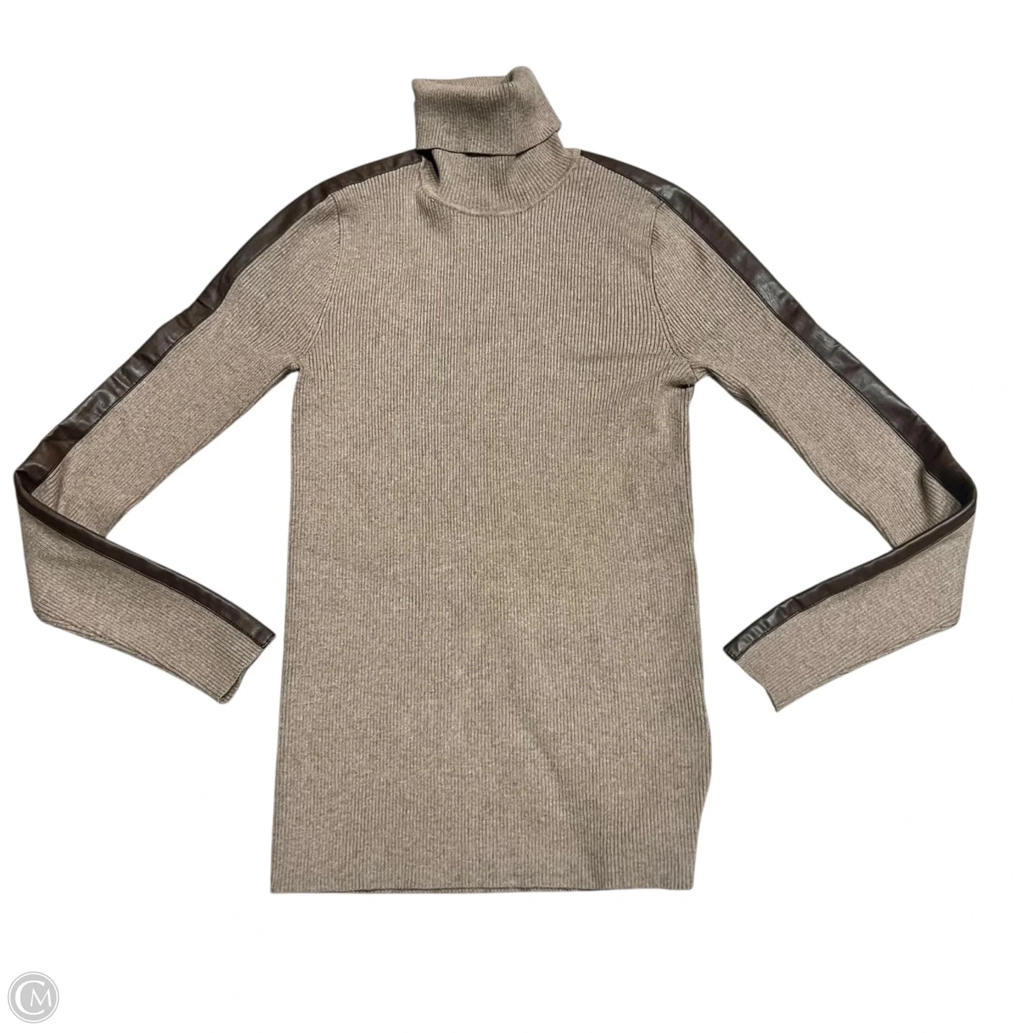 Sweater By Lauren By Ralph Lauren In Brown, Size: M