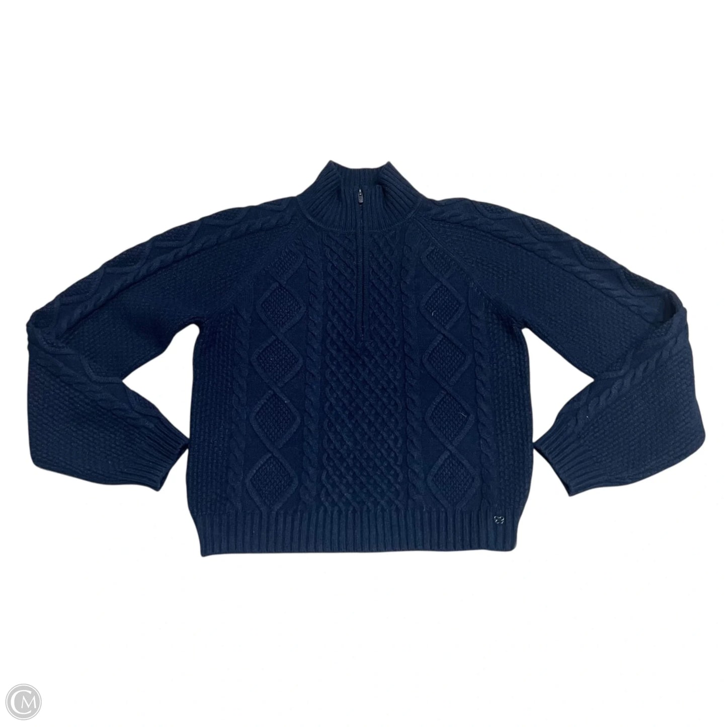 Sweatshirt Crewneck By Sunday Best In Navy, Size: M