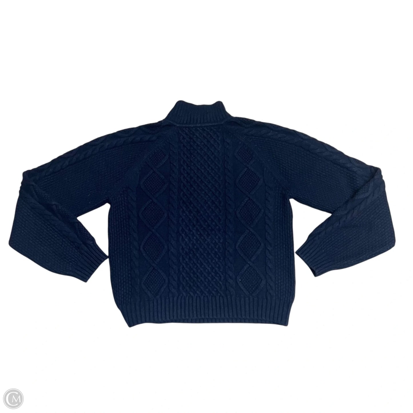 Sweatshirt Crewneck By Sunday Best In Navy, Size: M