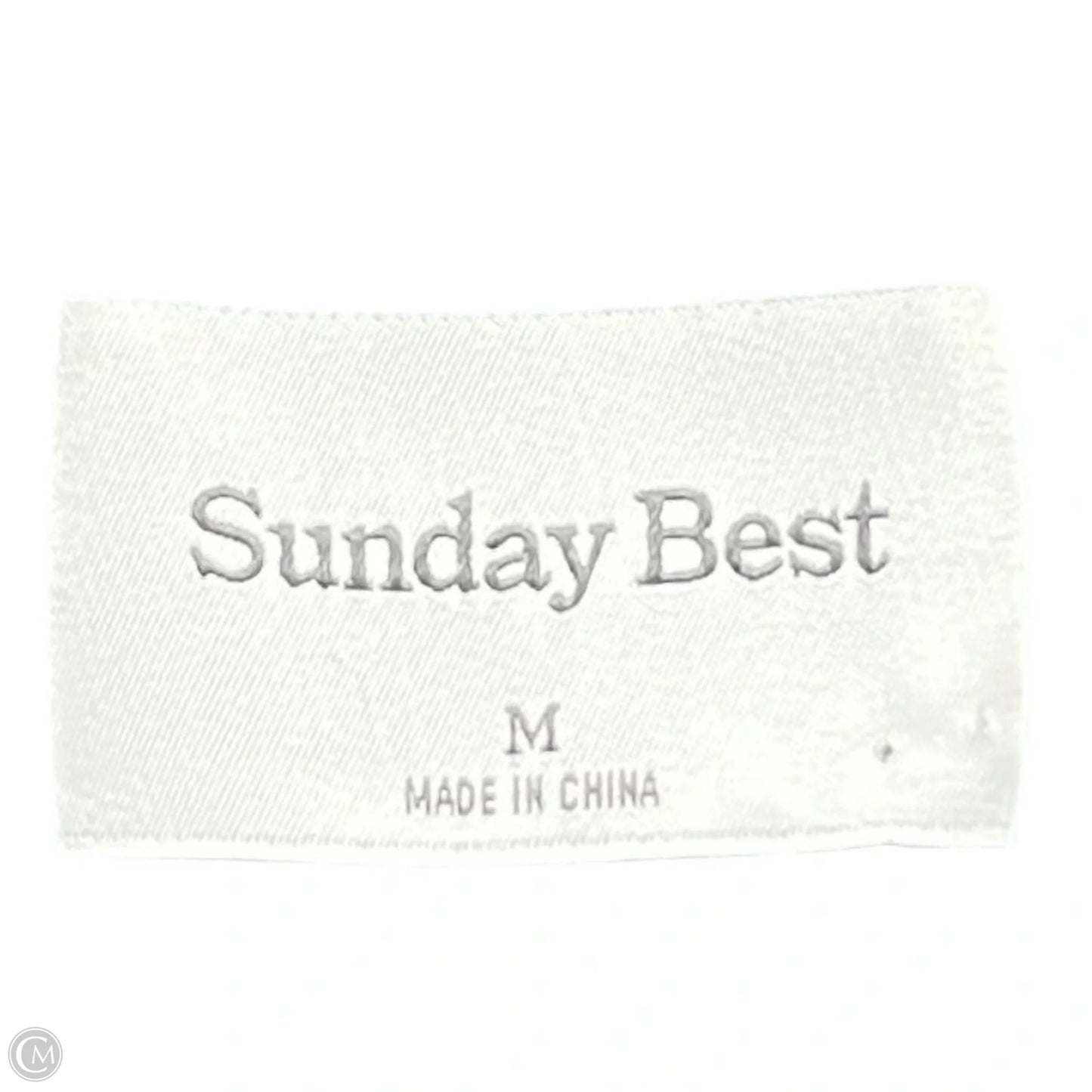 Sweatshirt Crewneck By Sunday Best In Navy, Size: M