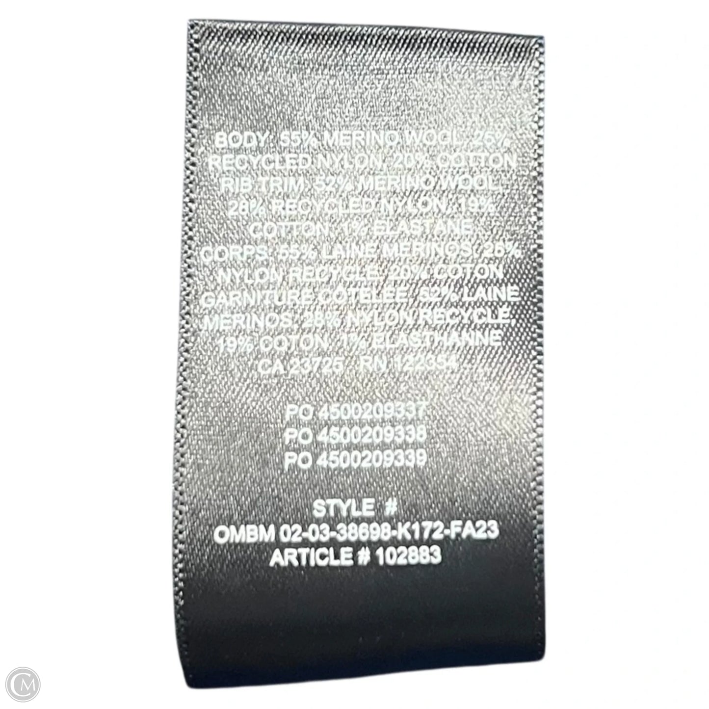 Sweatshirt Crewneck By Sunday Best In Navy, Size: M