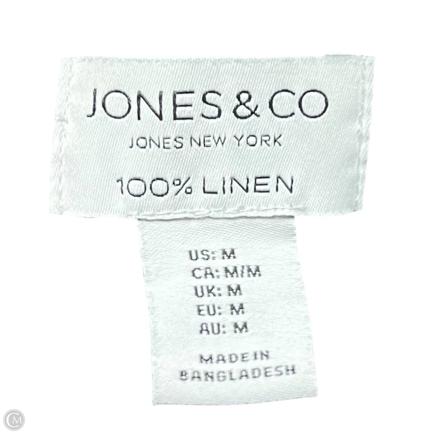 Jacket Other By Jones And Co In Black, Size: M