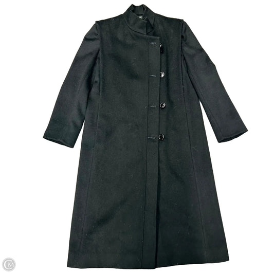 Coat Wool By Signature Coats By Miss Harwood In Black, Size: S