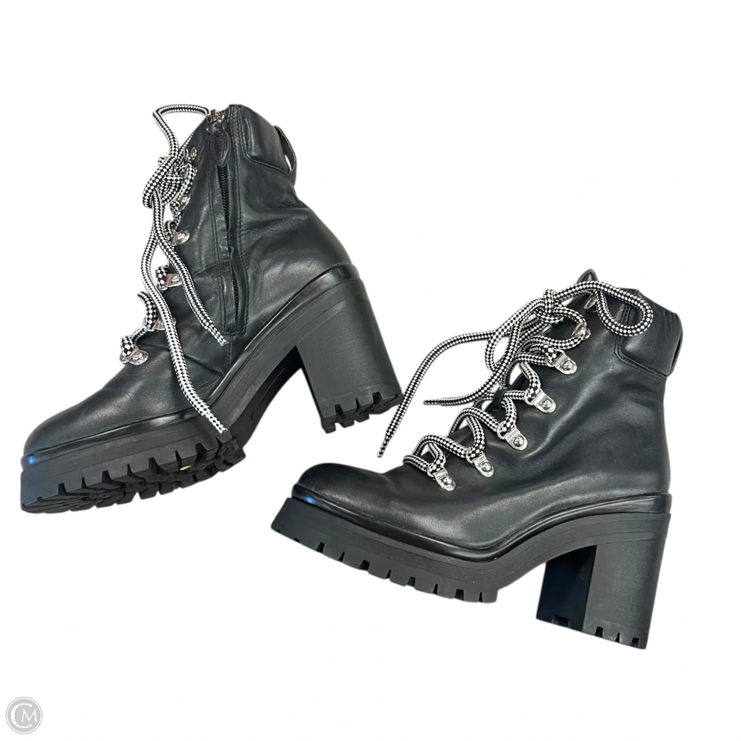 Boots Designer By Rebecca Minkoff In Black, Size: 6.5