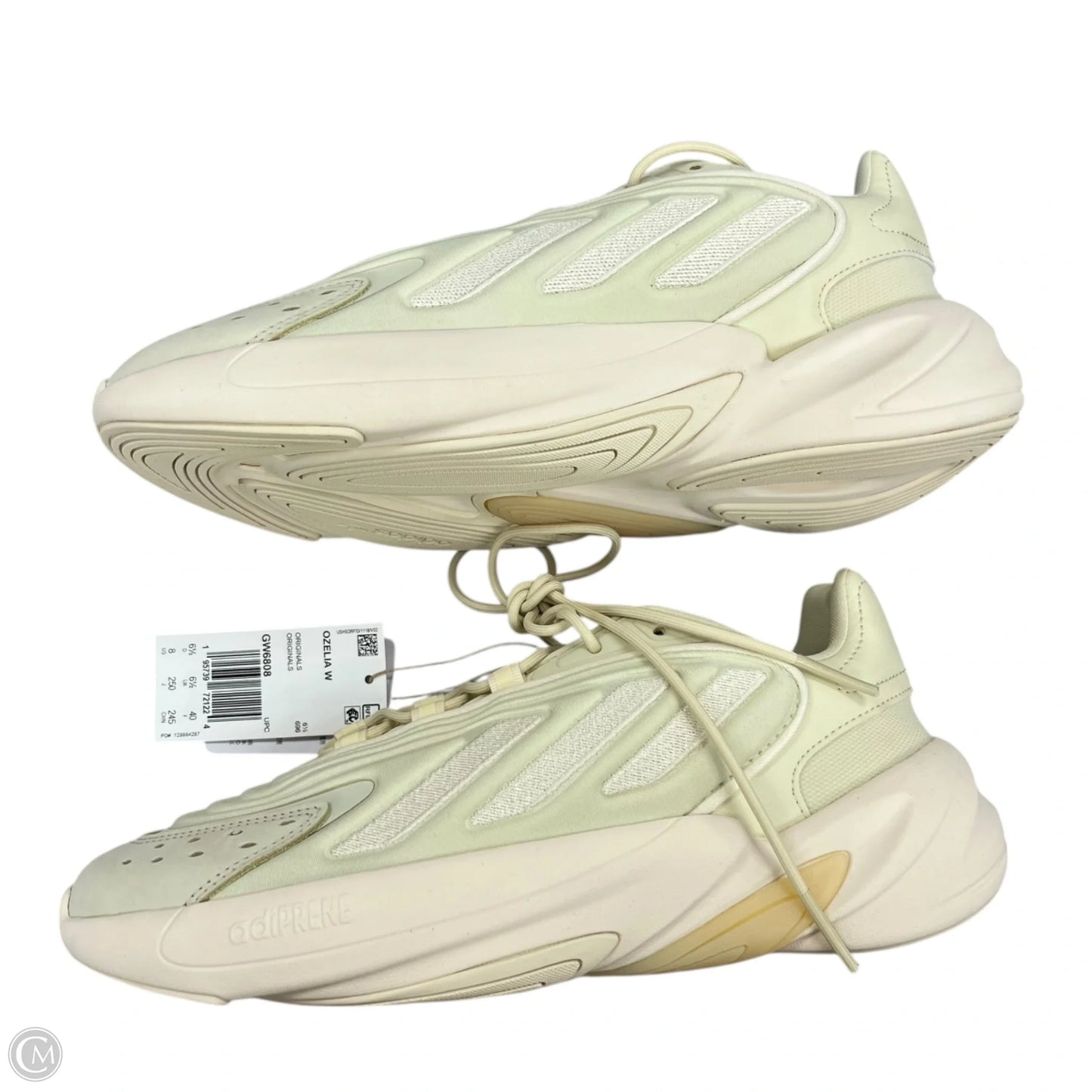 Shoes Sneakers By Adidas In Cream, Size: 8
