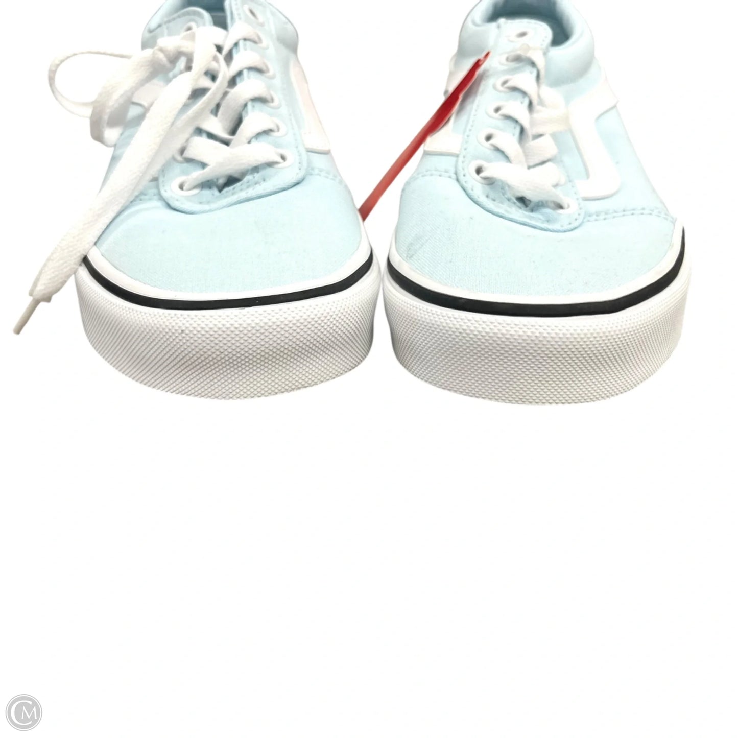 Shoes Sneakers By Vans In Blue, Size: 8