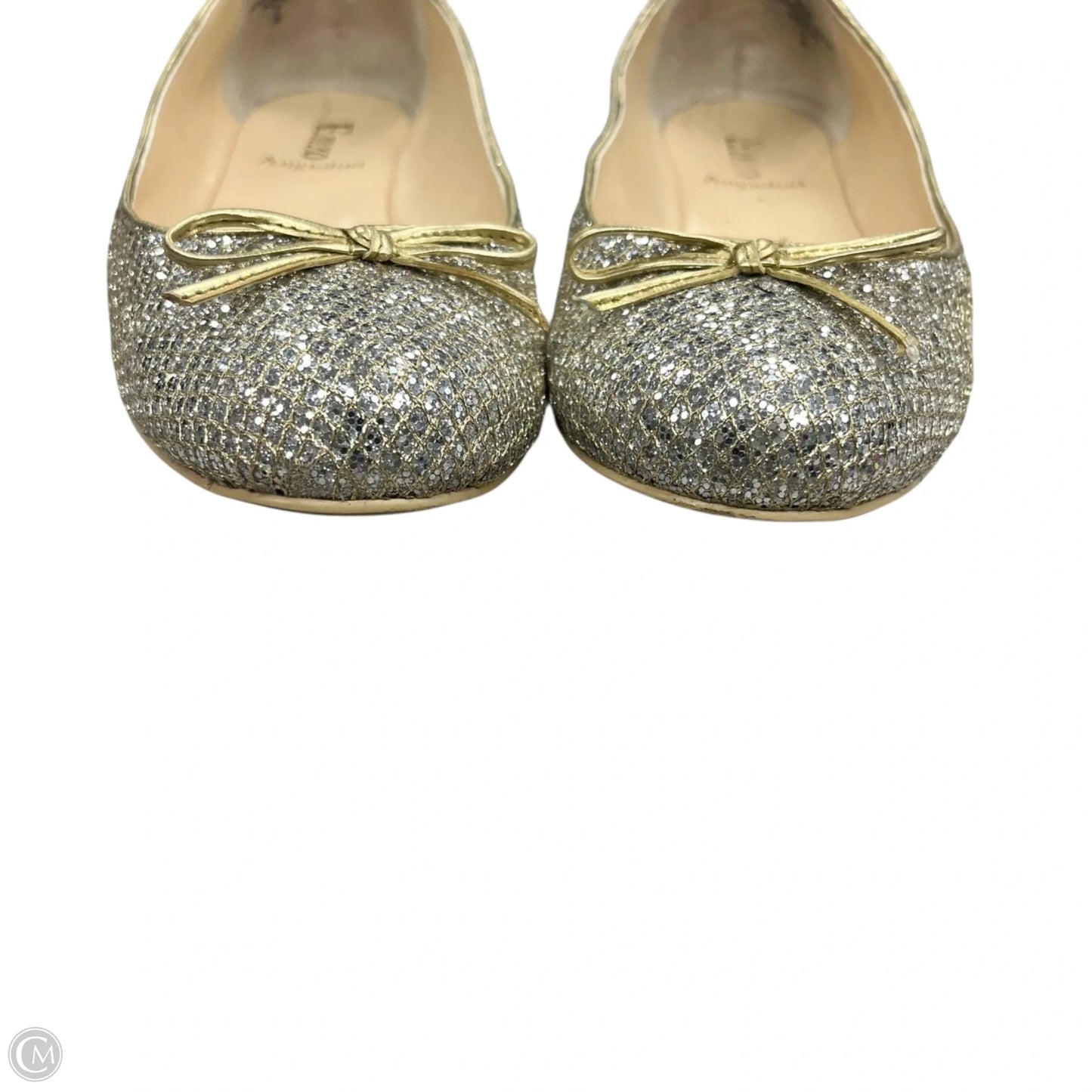 Shoes Flats By Enzo Angiolini In Gold & Silver, Size: 9