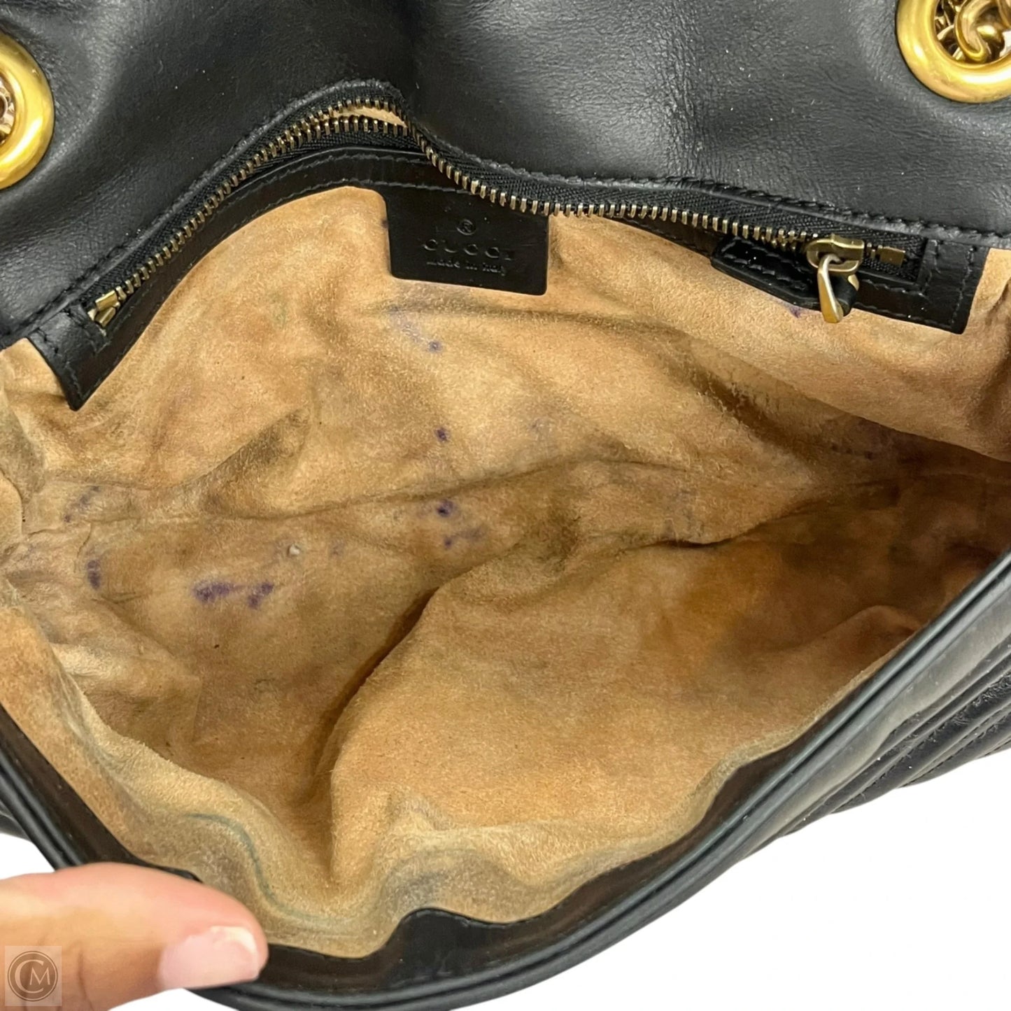 Handbag Luxury Designer By Gucci, Size: Medium