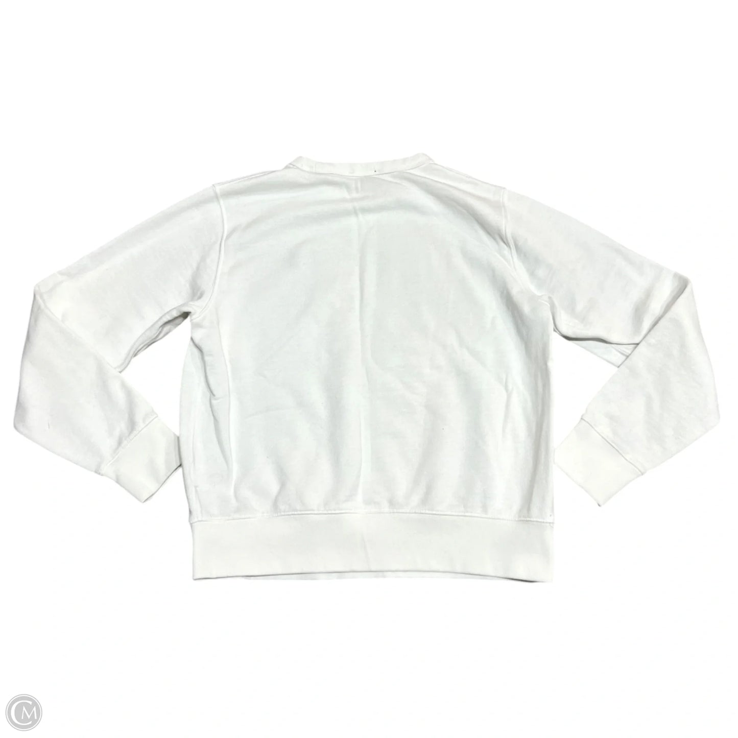 Sweatshirt Collar By Polo Ralph Lauren In White, Size: M