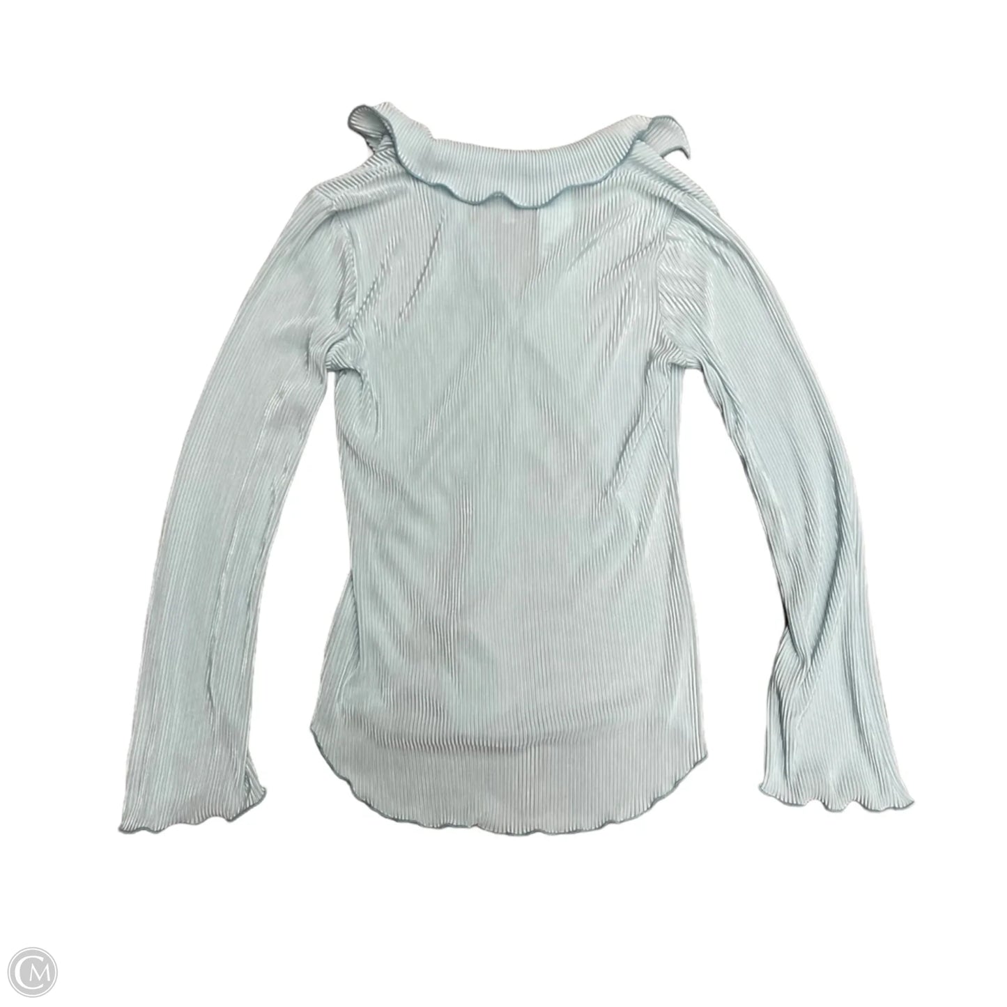 Top Long Sleeve By Urban Outfitters In Blue, Size: M