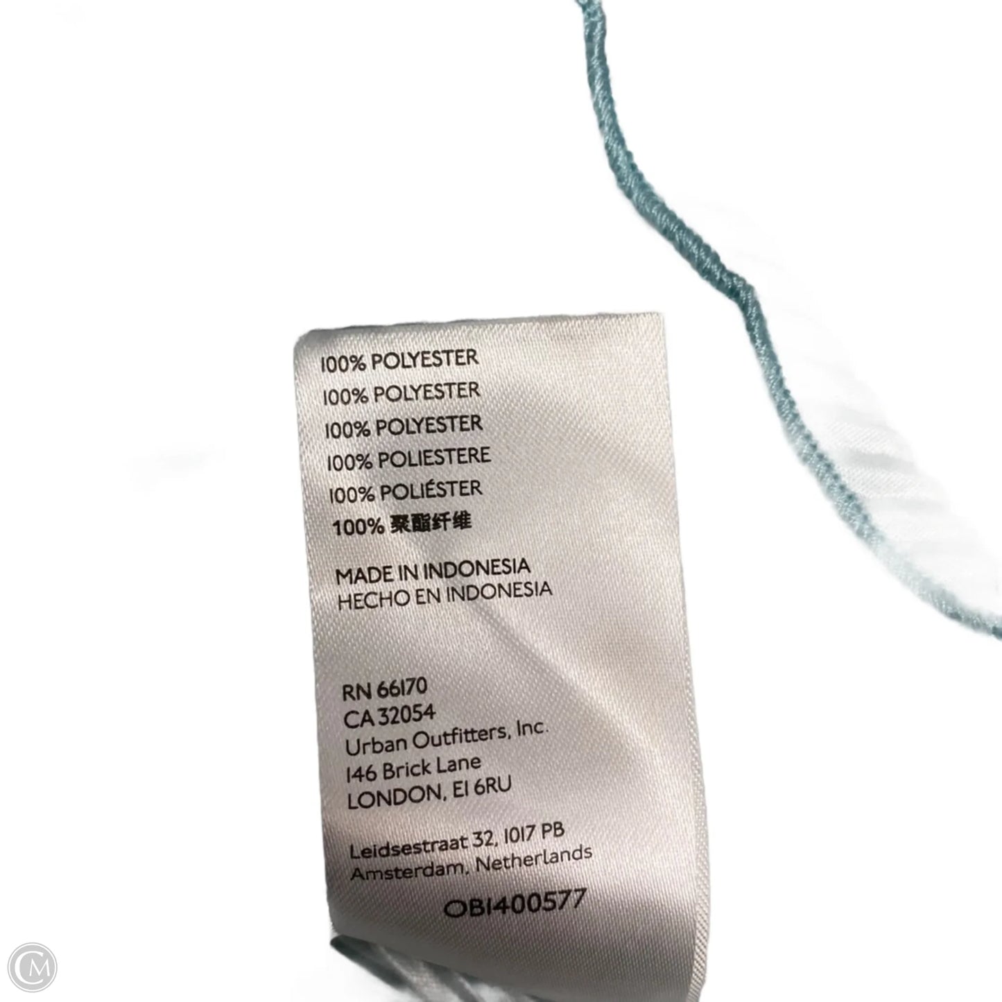 Top Long Sleeve By Urban Outfitters In Blue, Size: M