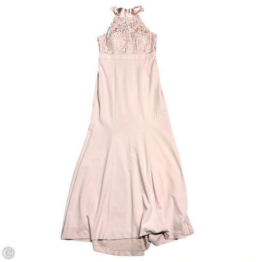 Dress Party Long By Eliza J In Pink, Size: L