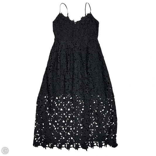 Dress Party Midi By Astr The Label In Black, Size: Xl