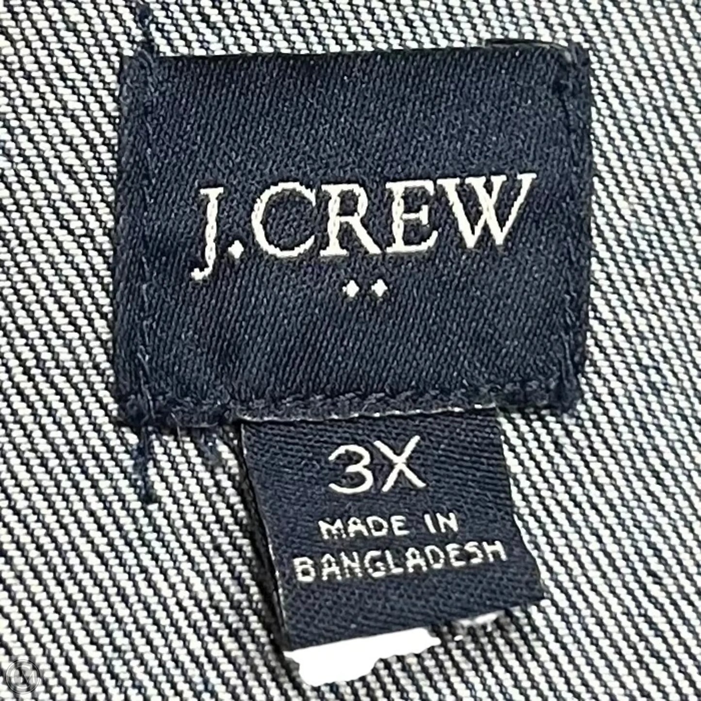 Jacket Denim By J. Crew In Blue Denim, Size: 3x