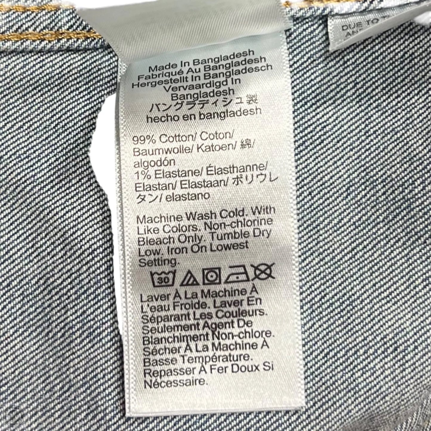 Jacket Denim By J. Crew In Blue Denim, Size: 3x