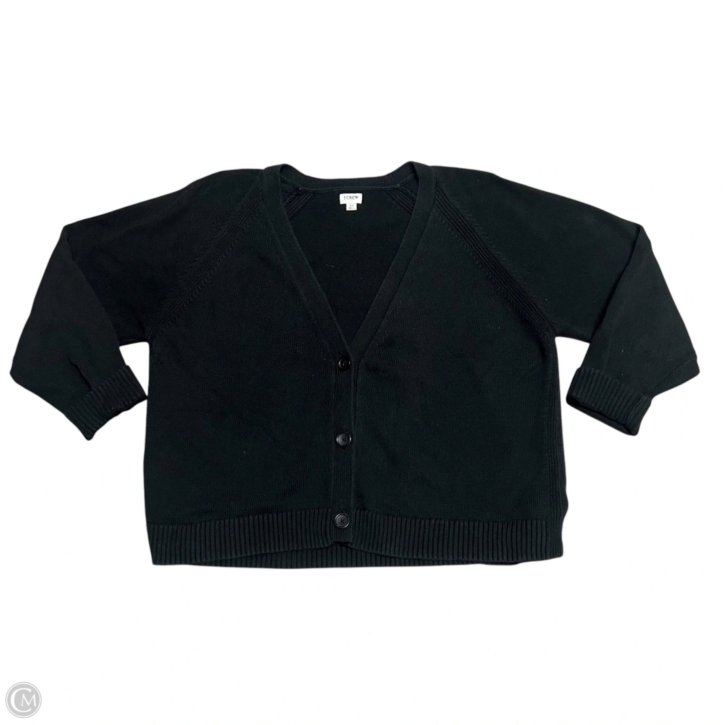Sweater Cardigan By J. Crew In Black, Size: 3x