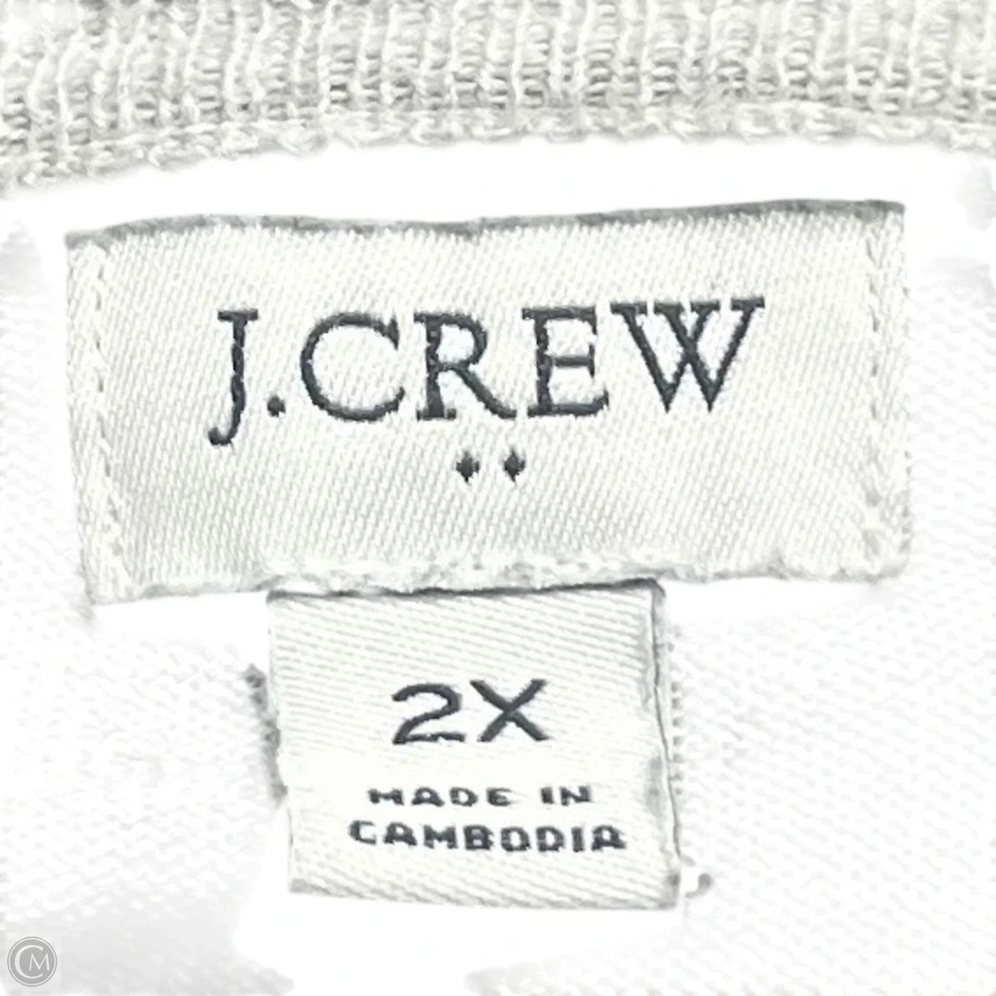 Sweater Cardigan By J. Crew In Grey, Size: 2x