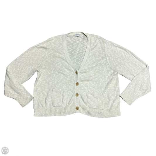 Sweater Cardigan By J. Crew In Cream, Size: 3x