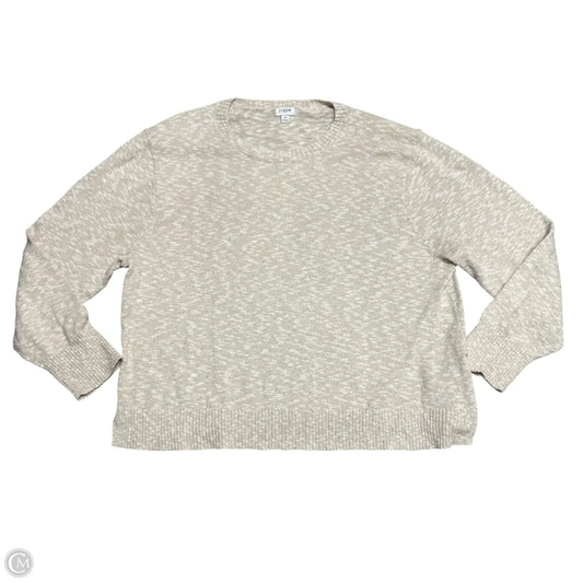 Sweater By J. Crew In Cream, Size: 2x
