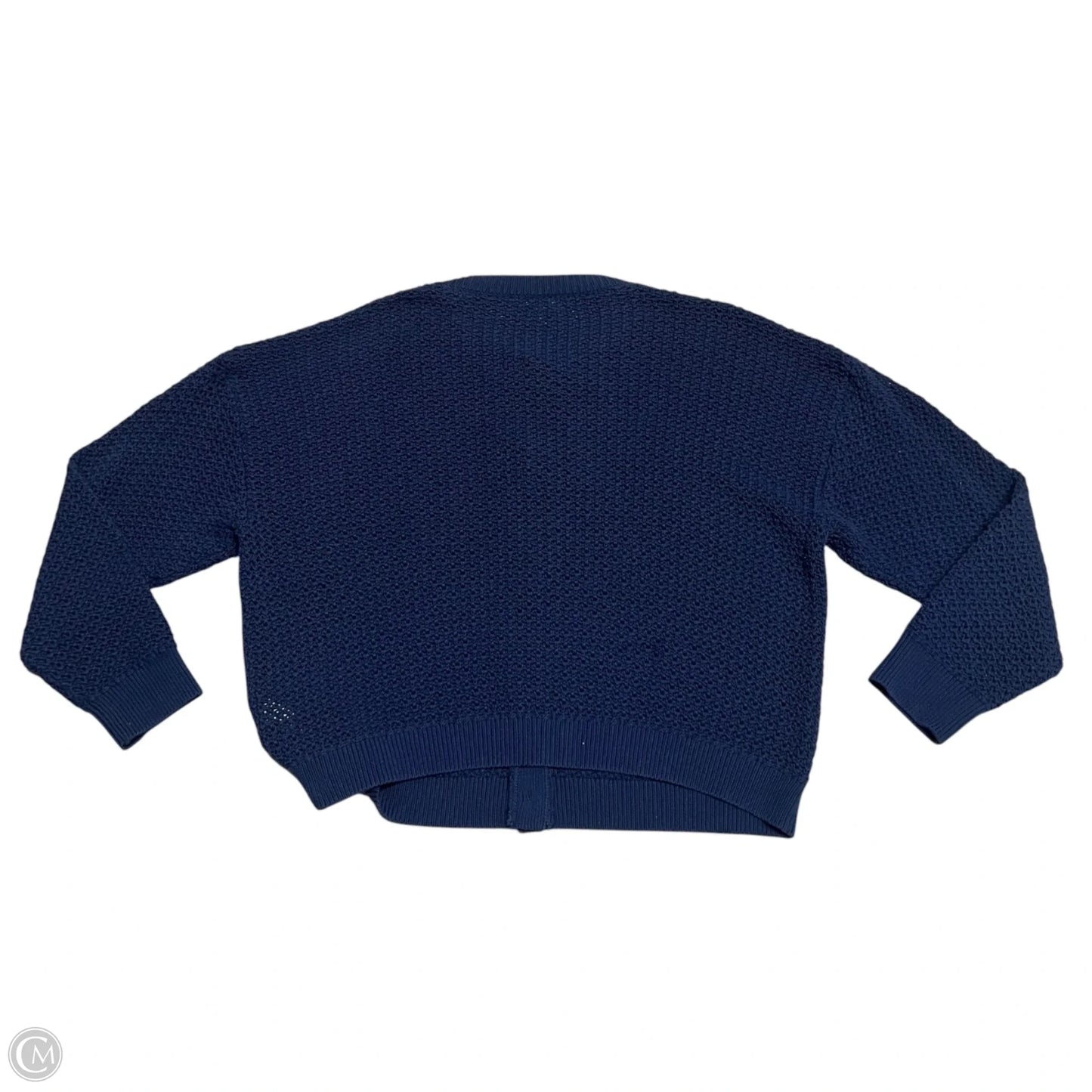 Sweater Cardigan By J. Crew In Blue, Size: 3x