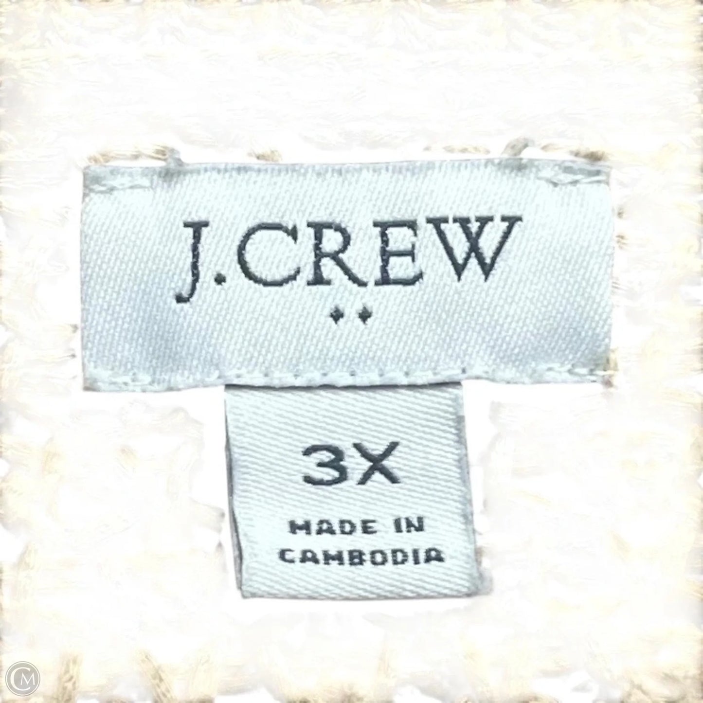 Sweater Cardigan By J. Crew In Tan, Size: 3x