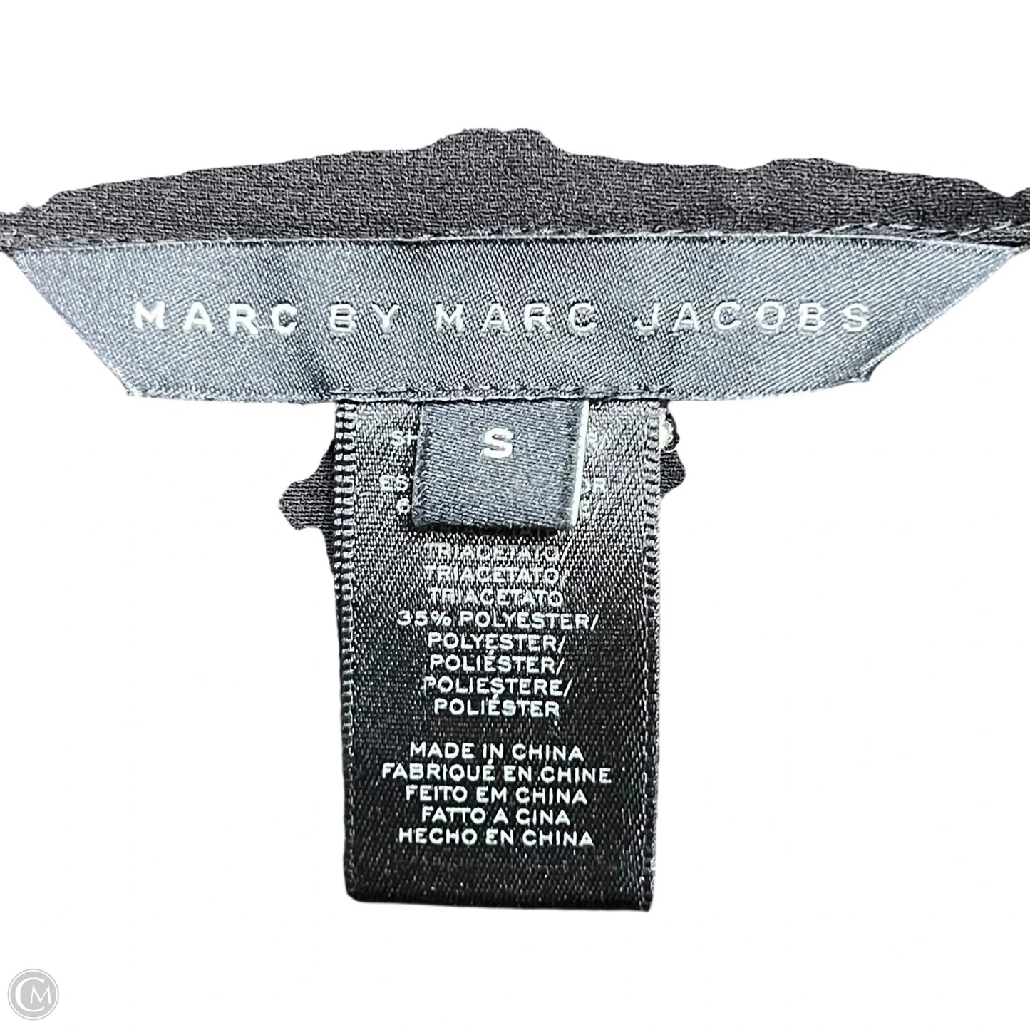 Dress Designer By Marc By Marc Jacobs In Black & Red, Size: S