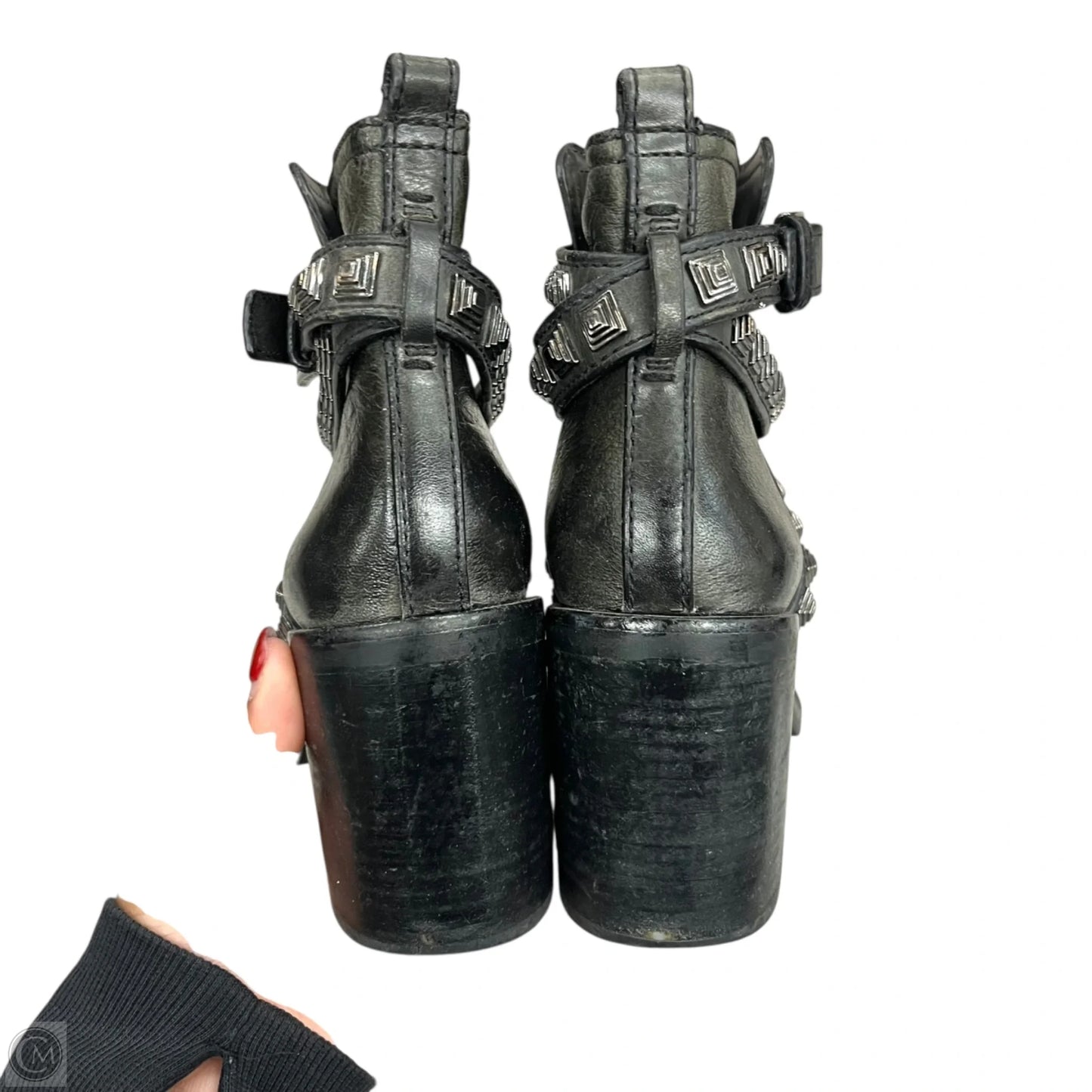 Boots Designer By Tory Burch In Grey, Size: 6