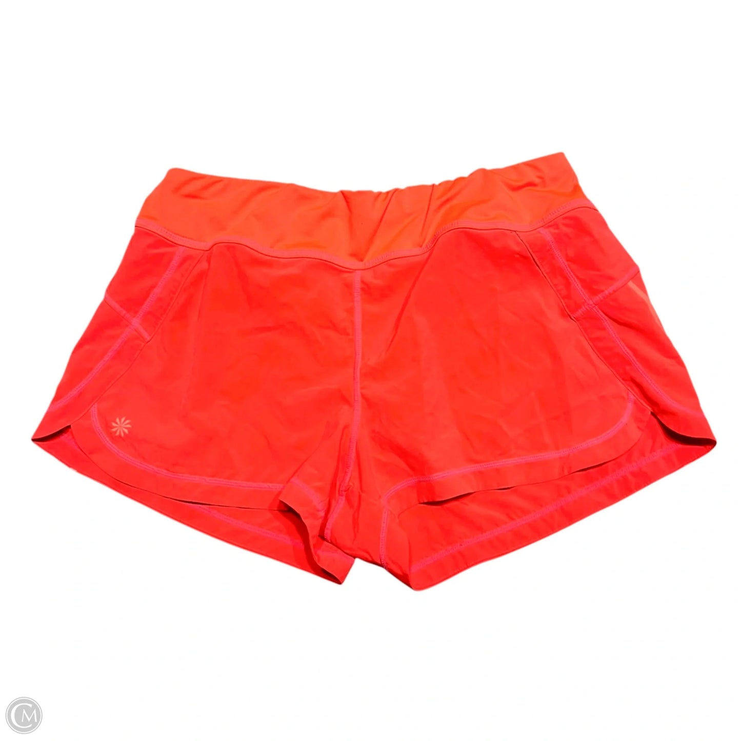Athletic Shorts By Athleta In Orange, Size: 8
