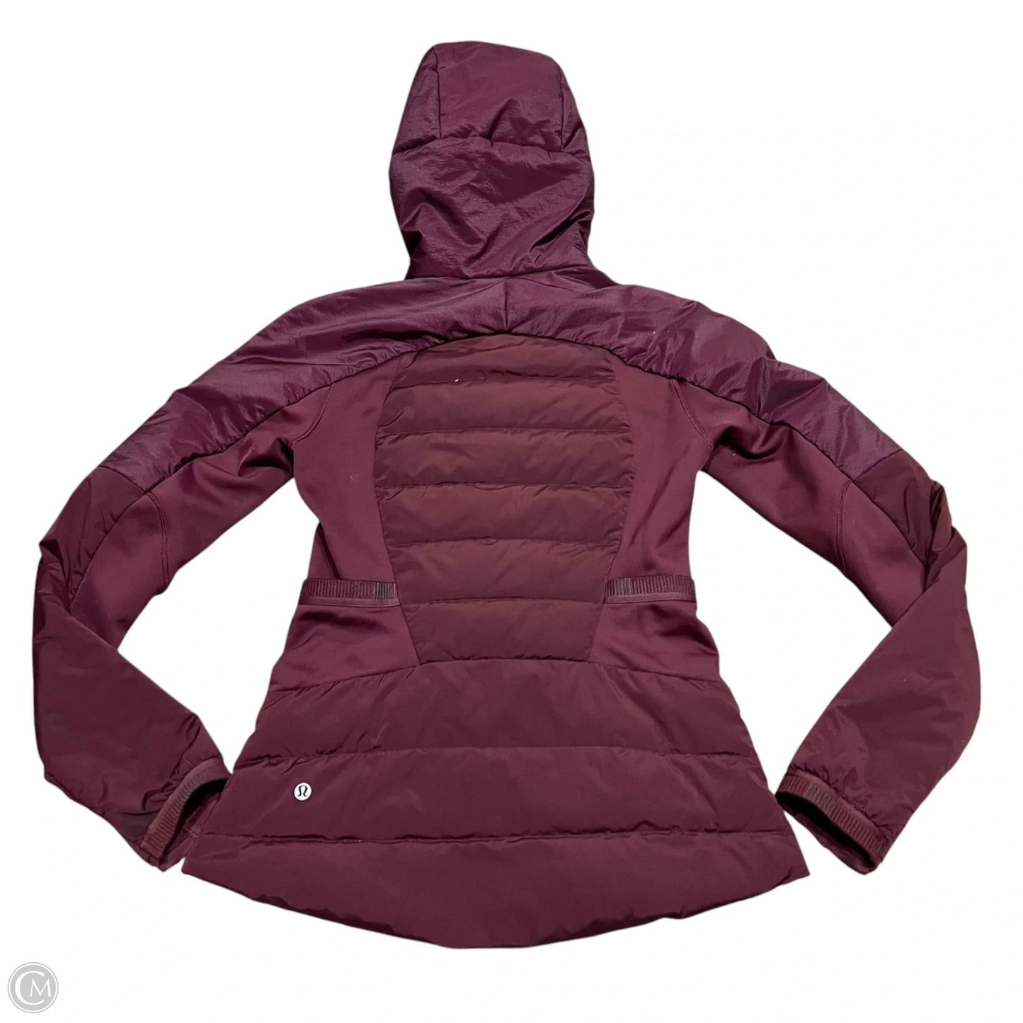 Jacket Puffer & Quilted By Lululemon In Maroon, Size: S