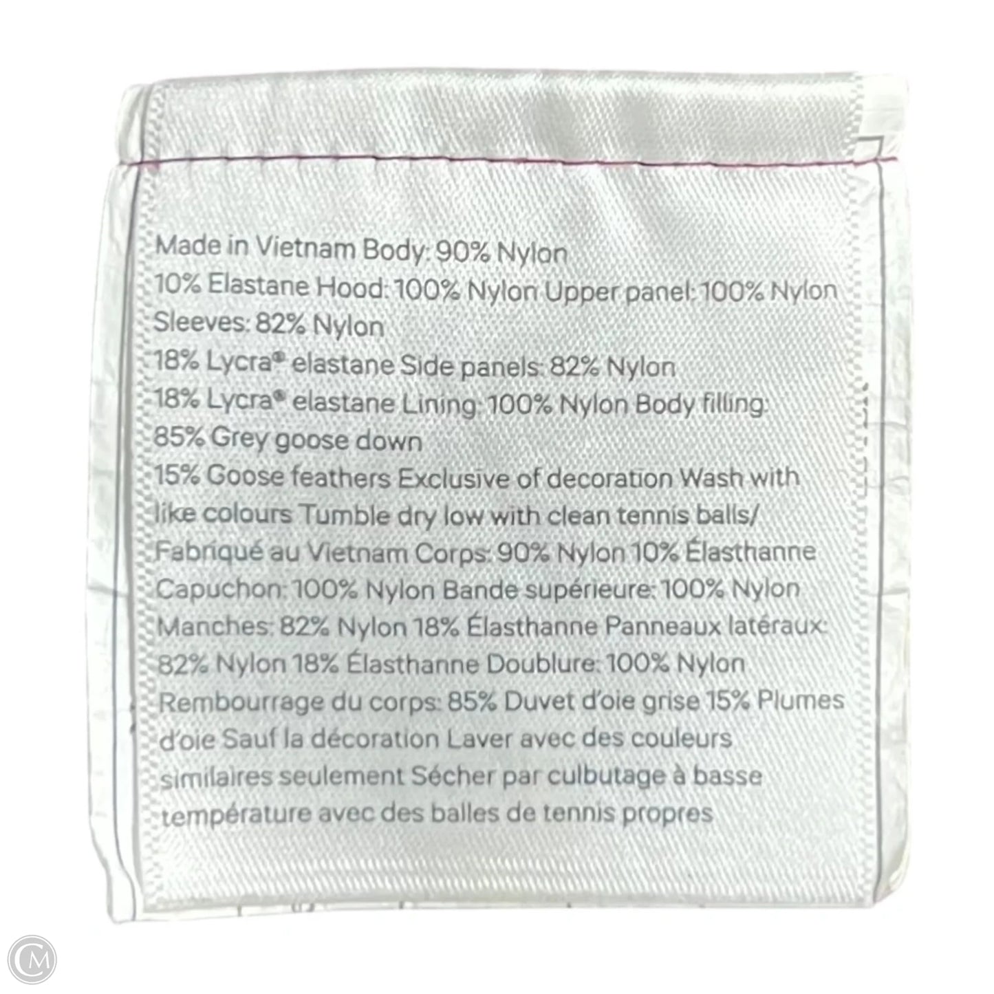 Jacket Puffer & Quilted By Lululemon In Maroon, Size: S