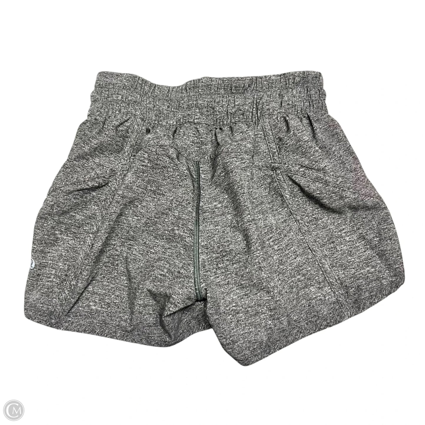 Athletic Shorts By Lululemon In Grey, Size: 4
