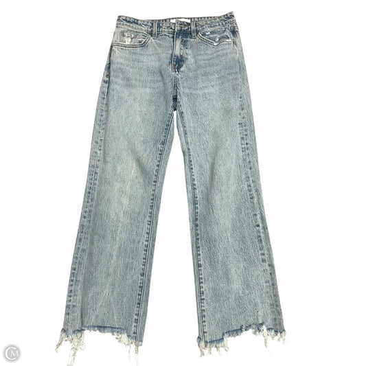 Jeans Wide Leg By Vervet In Blue Denim, Size: 2