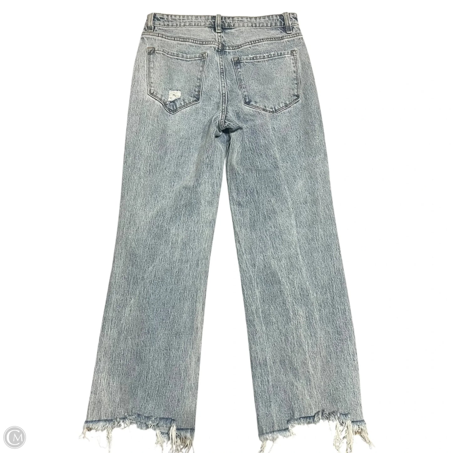 Jeans Wide Leg By Vervet In Blue Denim, Size: 2