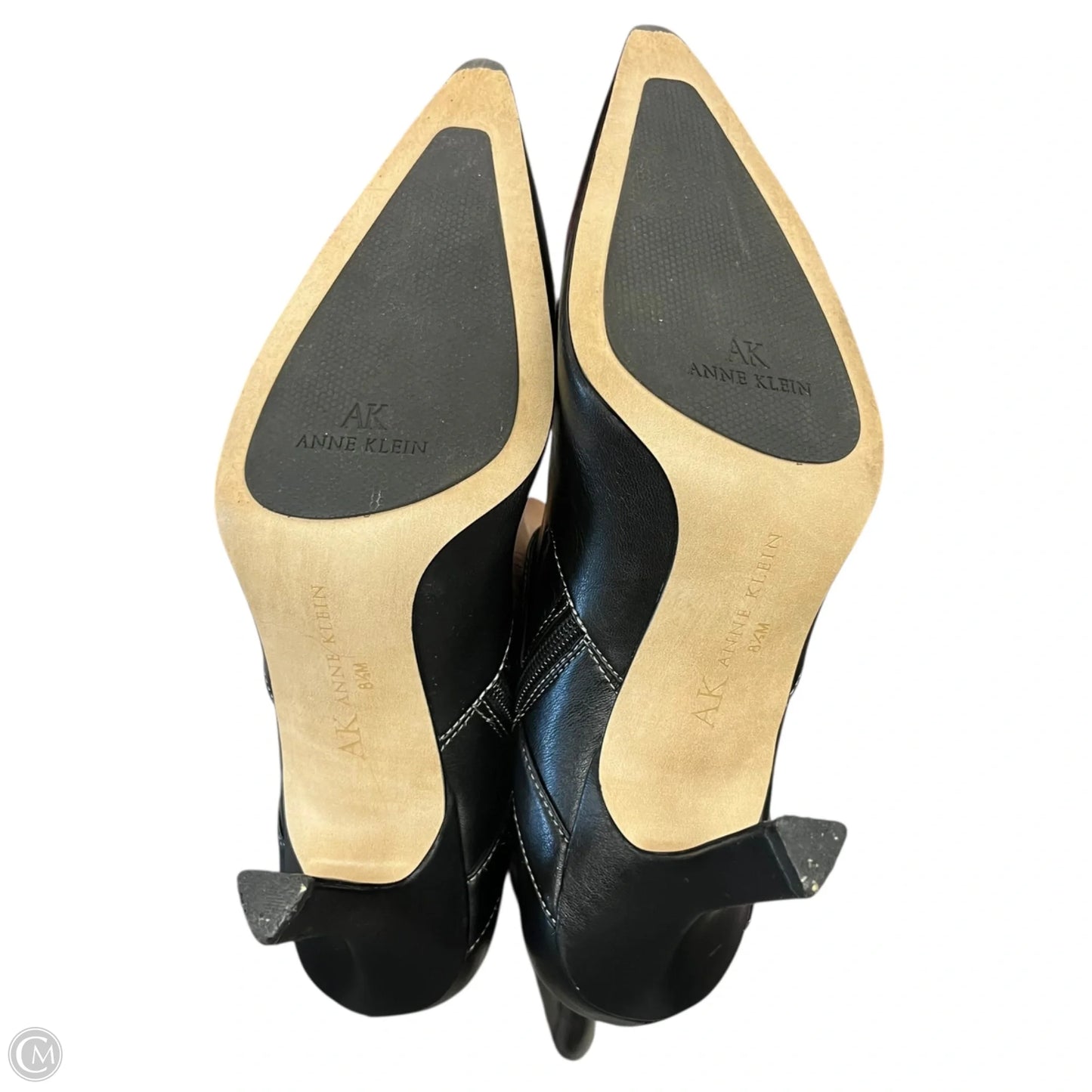 Boots Knee Heels By Anne Klein In Black, Size: 8.5