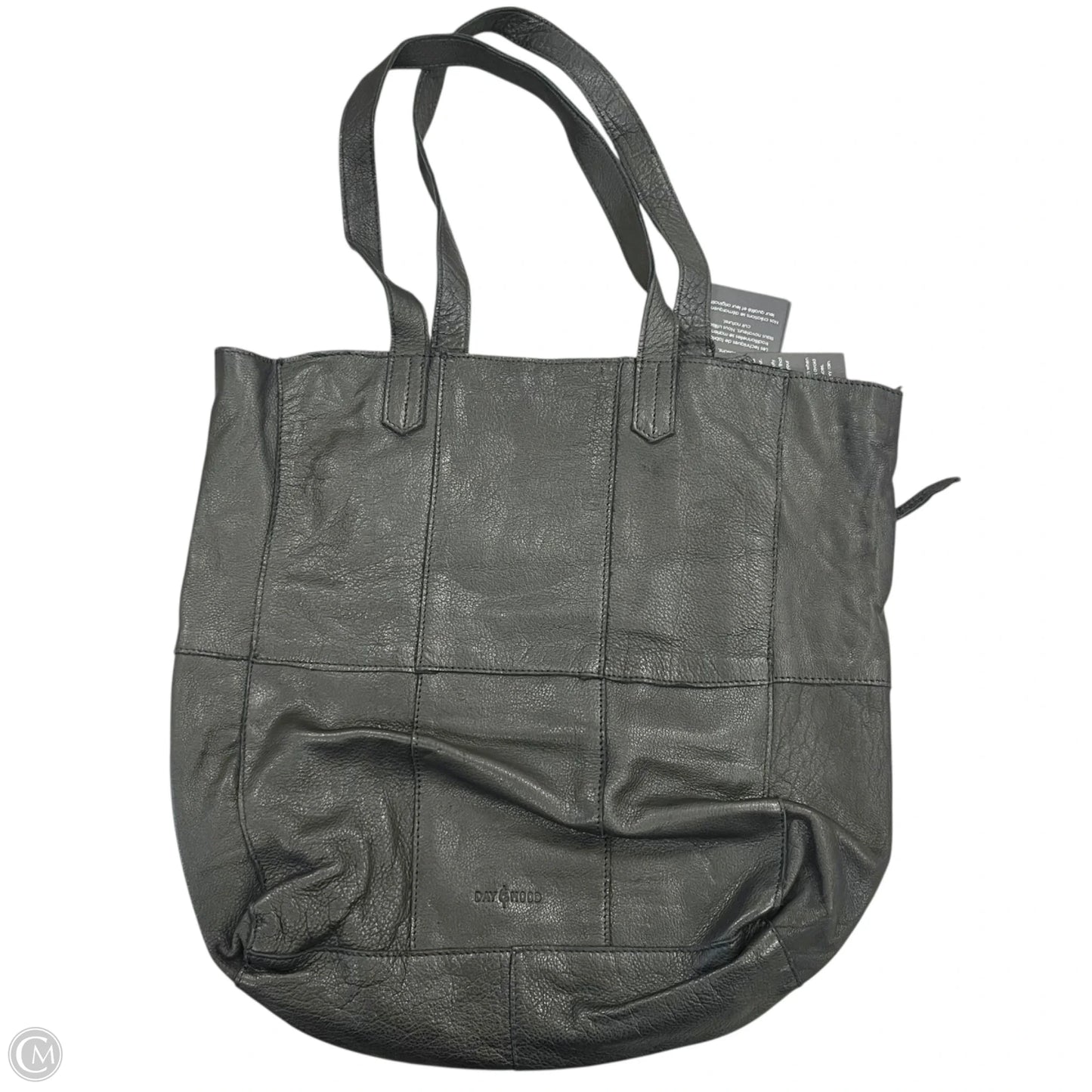 Handbag Leather By Day and Mood, Size: Medium