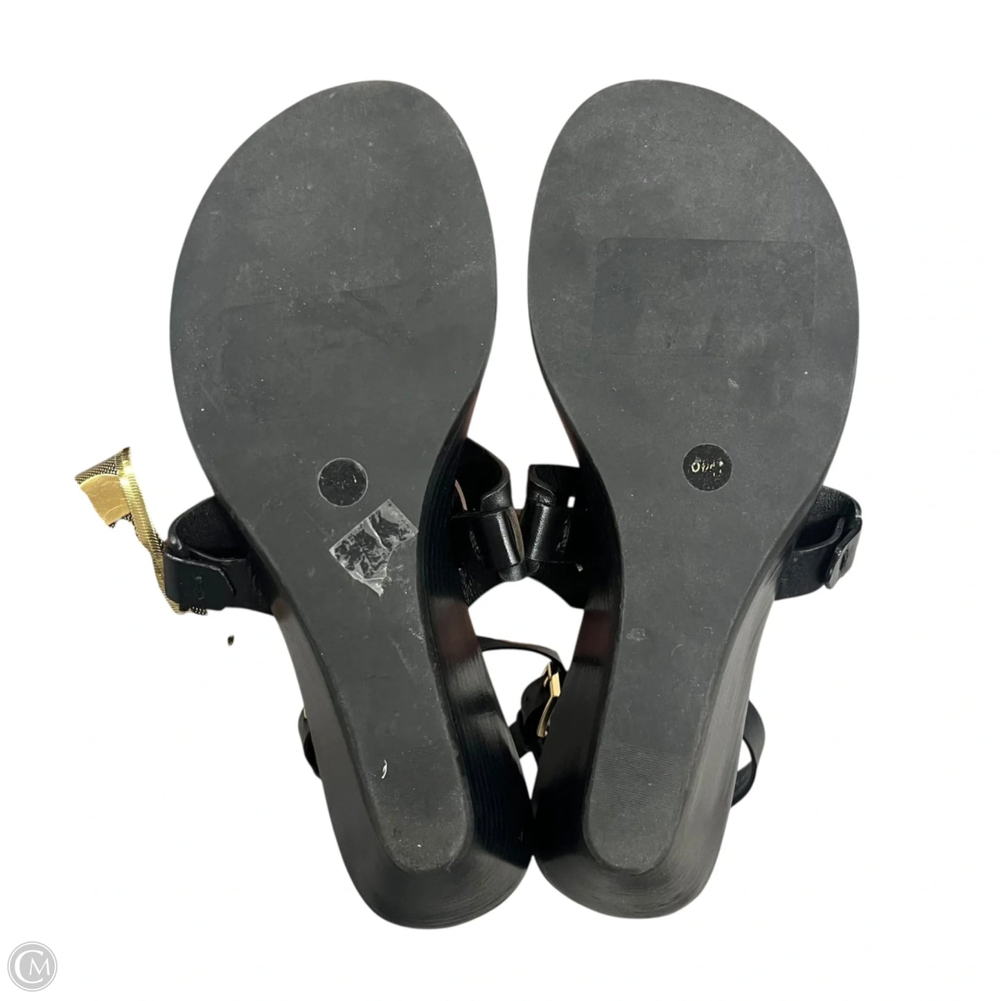 Sandals Designer By Tory Burch In Black, Size: 6.5