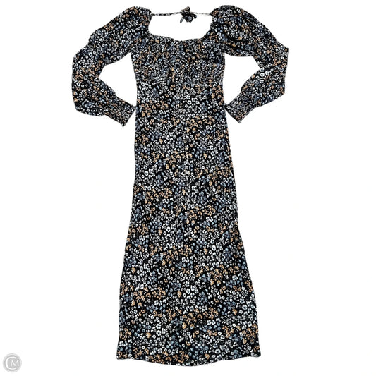 Dress Casual Maxi By Astr The Label In Blue & Orange, Size: S