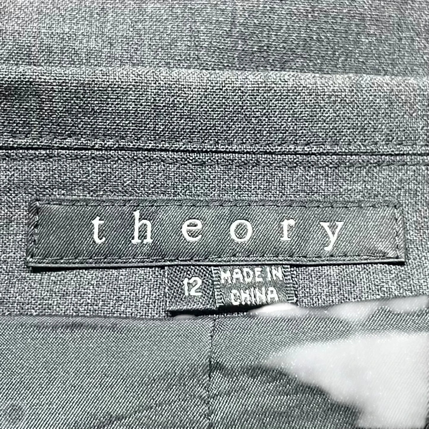 Blazer By Theory In Grey, Size: L