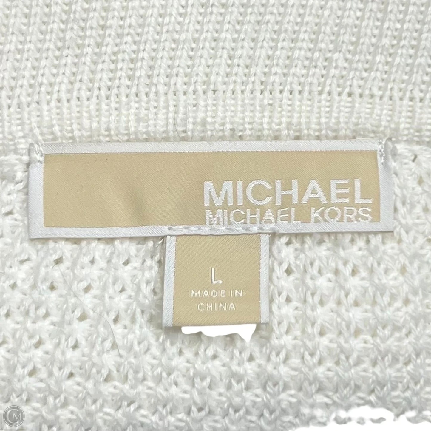 Sweater By Michael By Michael Kors In Cream, Size: L