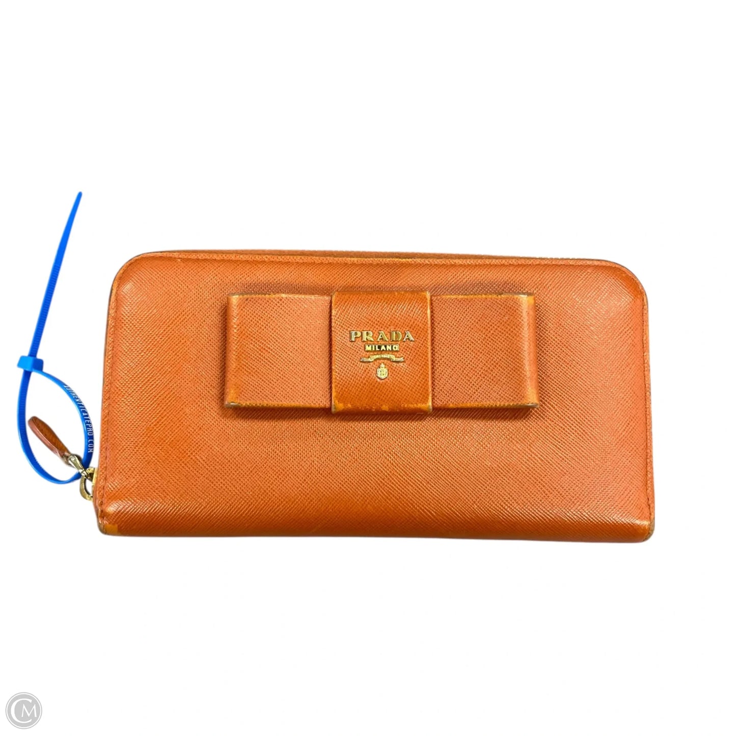 Wallet Luxury Designer By Prada, Size: Medium